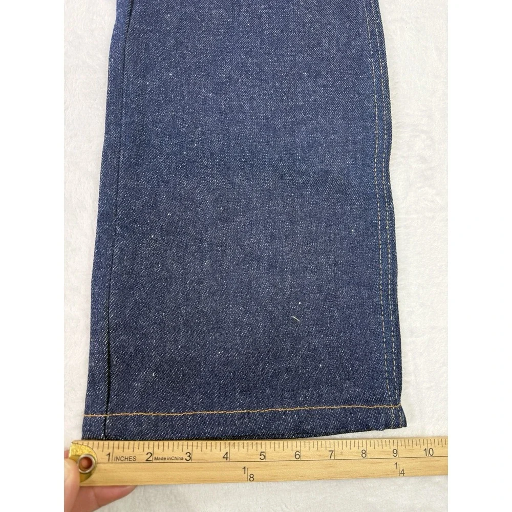 Vintage Rustler Wrangler Boot Cut Jeans 38x30 Pre Shrunk Heavyweight USA NWT